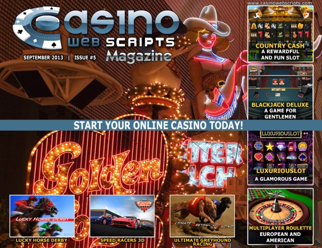 CasinoWebScripts Magazine - September 2013 Issue #5